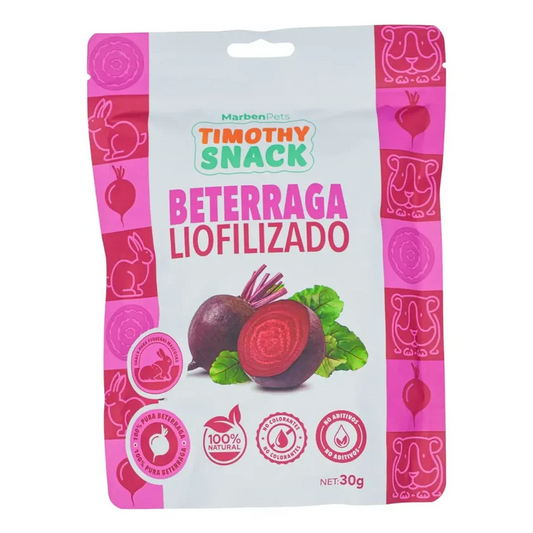 Snacks Liofilizados de Beterraga – 30 g