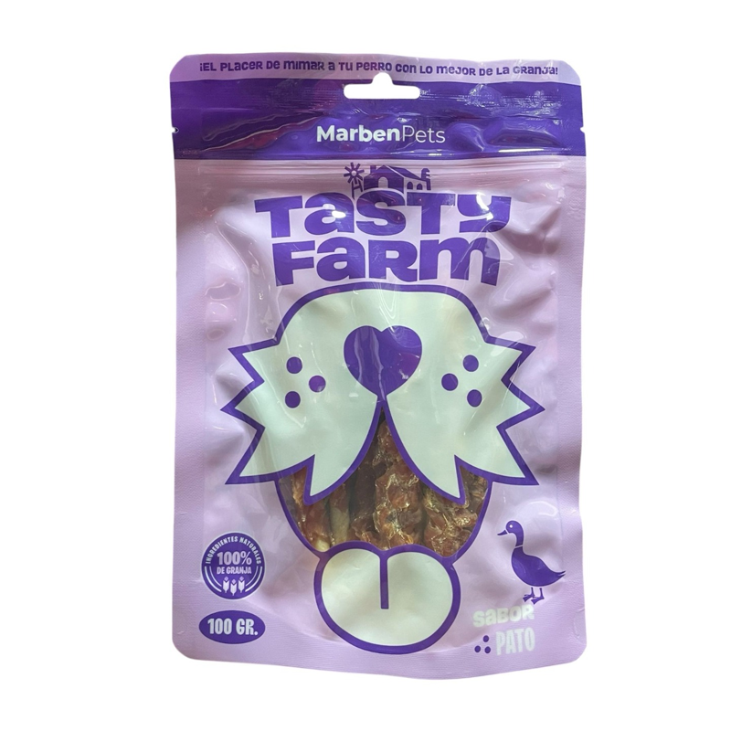 Pack Tasty Farm para Perros 12 Unidades – Snacks Surtidos de Cordero, Pato y Pollo