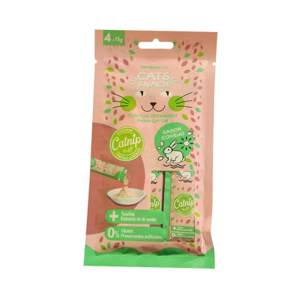 Pack Cat Snacks Cremosos 12 Unidades Surtidas con Catnip | Snacks para Gatos