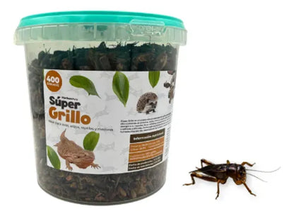 Grillos deshidratados 400 gramos