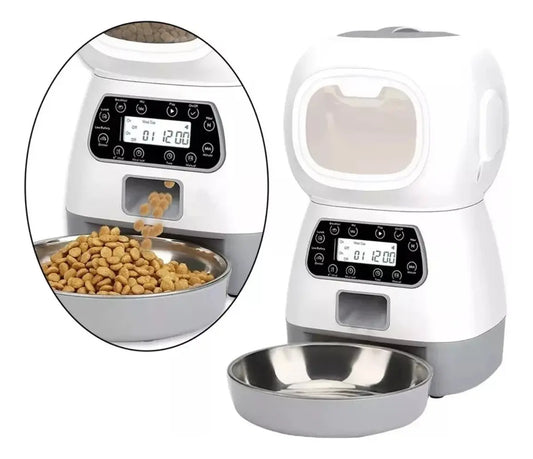 Dispensador Automático De Alimentos Para Mascotas