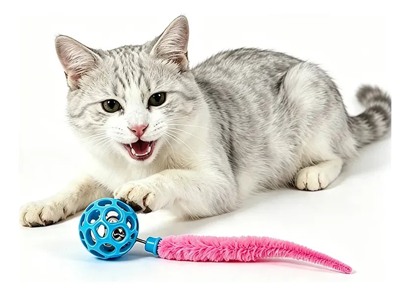 Juguete Para Gatos Con Pelotas Y Peluches