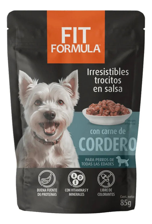 Fit Formula Pouch Perro Cordero 85 Gr