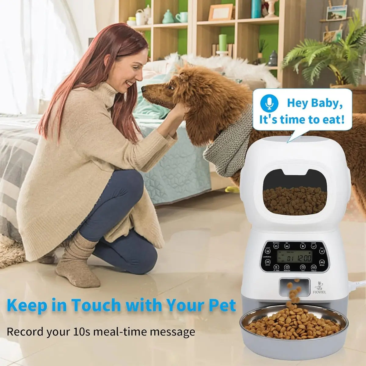Dispensador Automático De Alimentos Para Mascotas