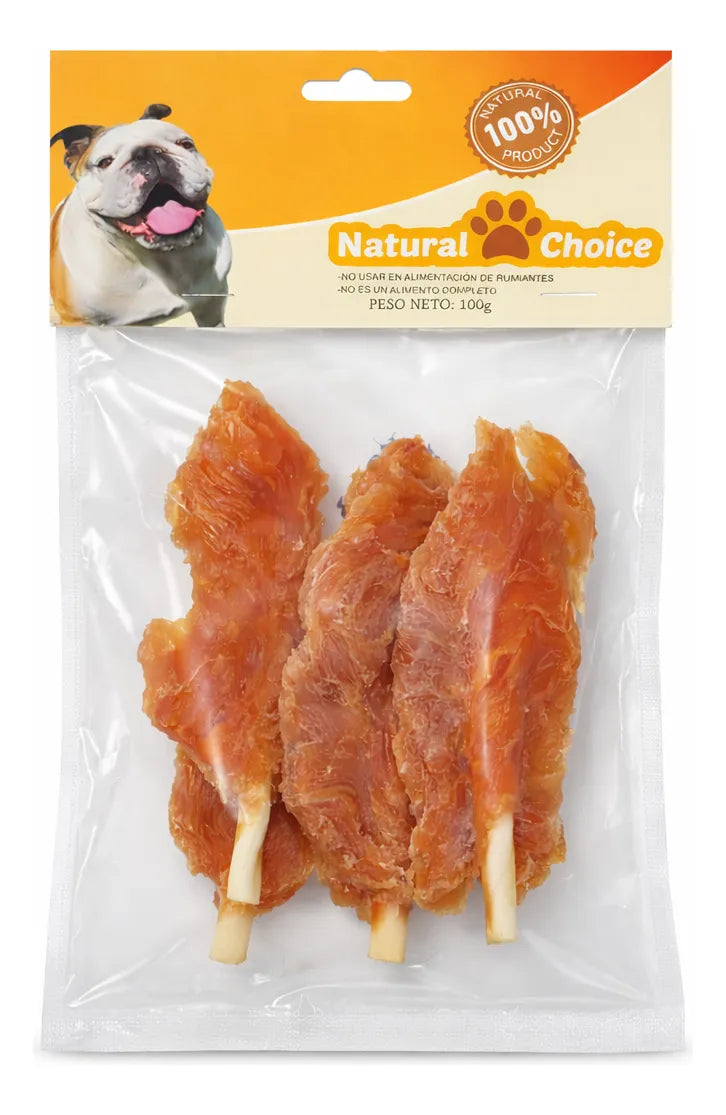 Snack Perro Pechuga De Pollo Natural Choice Marbenpets 100gr