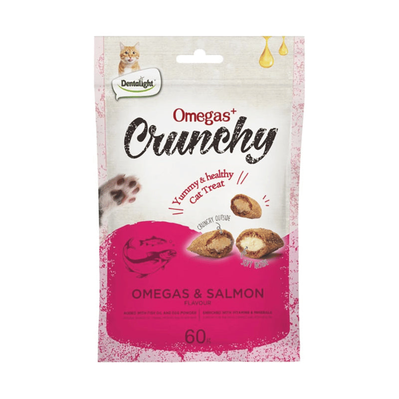 Galleta Rellena Omega y Salmon Crunchy 60gr