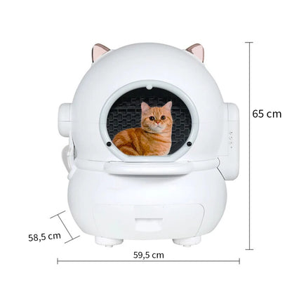 Baño arenero para gato automatico