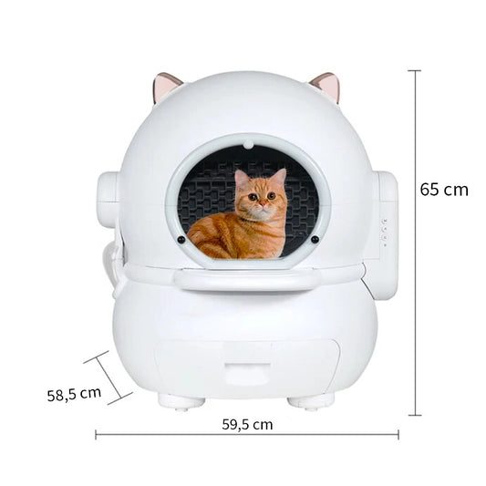 Baño arenero para gato automatico