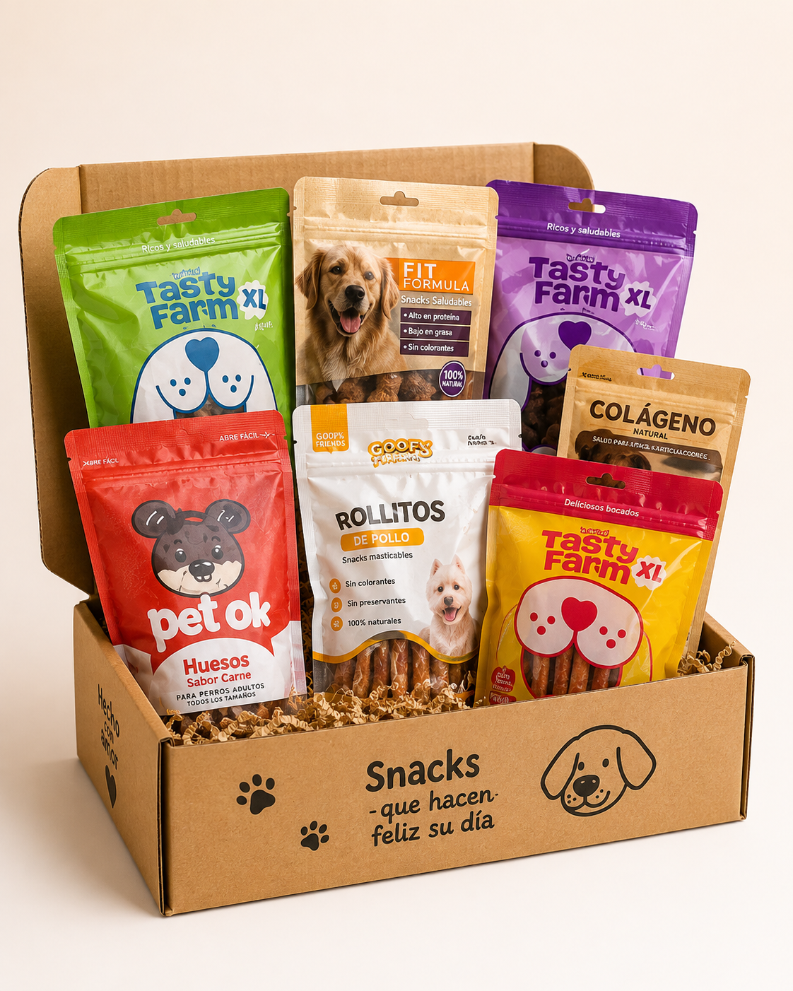 Caja misteriosa snack Perros o Gatos