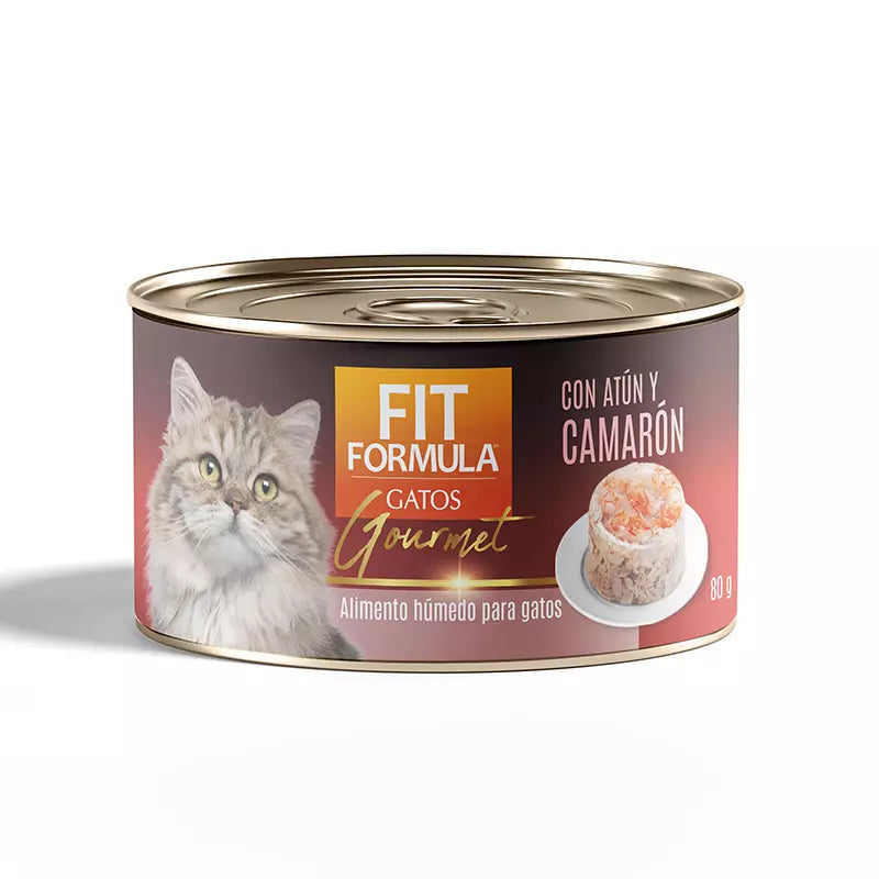 Fit Formula Lata para gato con camarón