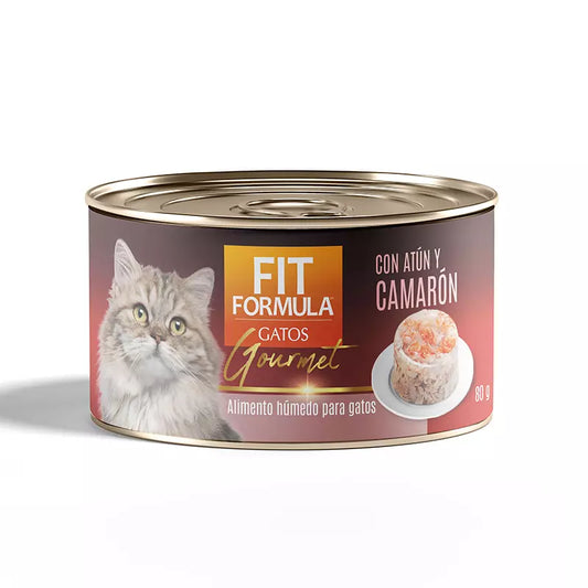 Fit Formula Lata para gato con camarón